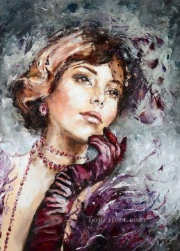 Women Painting - Pretty Woman 23 Impressionist